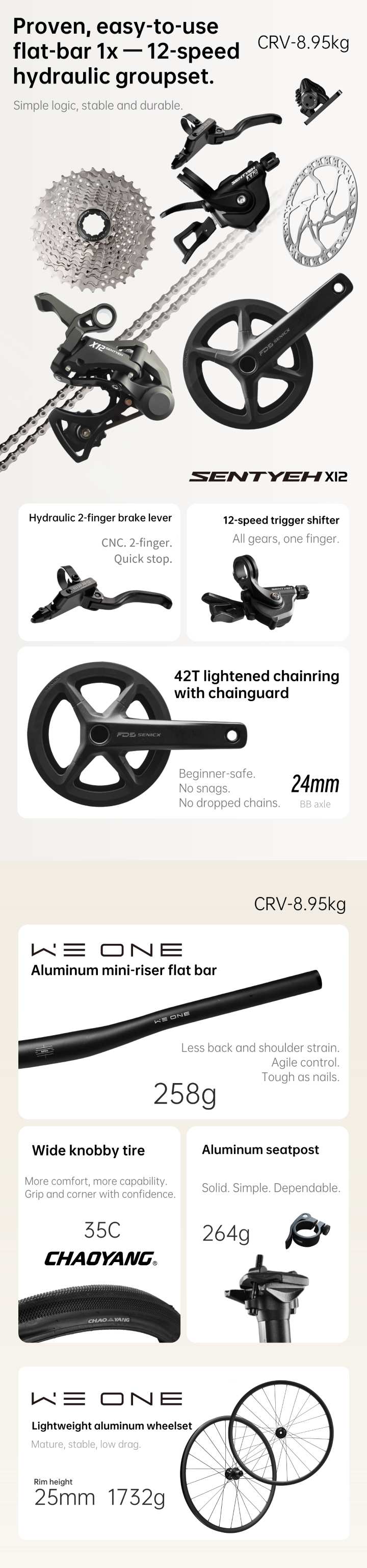 Vook CRV (8.9kg)