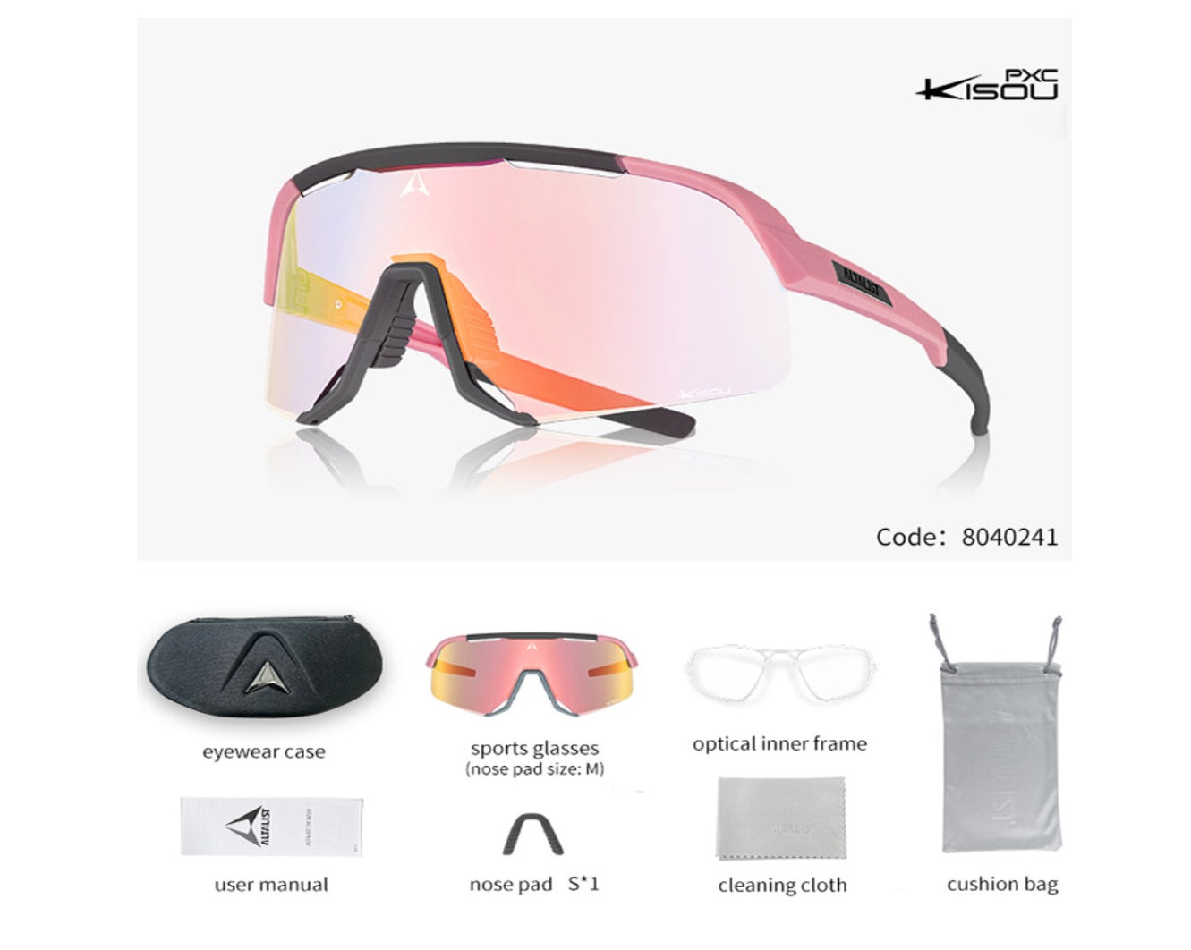 KISOU PXC Photochromic Sunglasses
