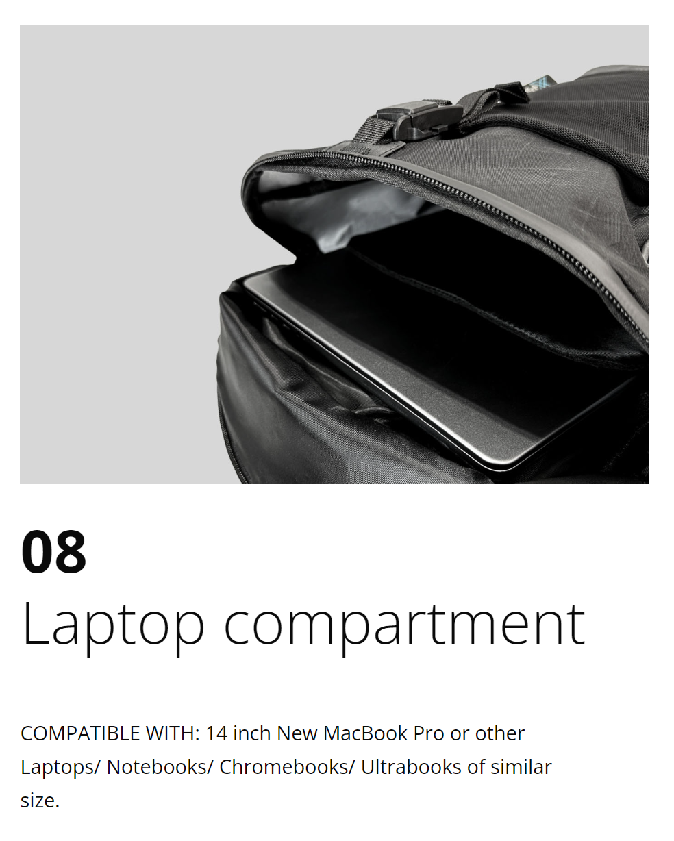 Lightweight 12L Backpack