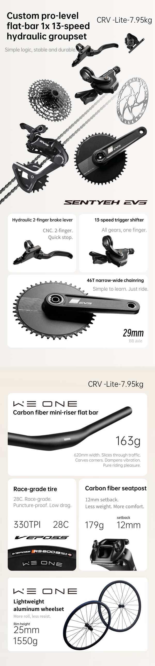 Vook  CRV-Lite (7.95kg)