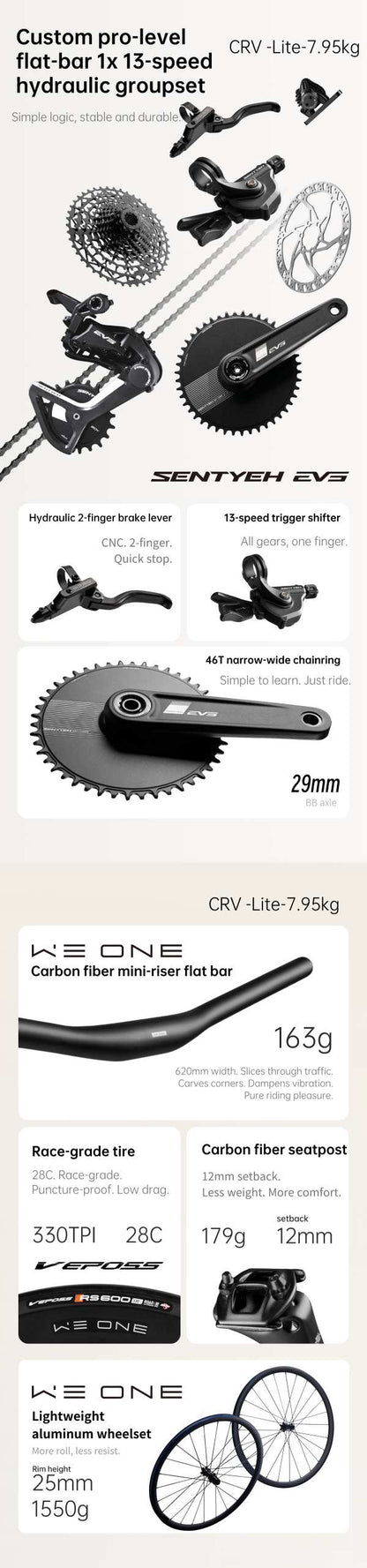Vook  CRV-Lite (7.95kg)